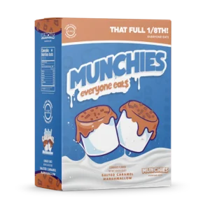 MUNCHIES- SALTED CARAMEL MARSHMALLOW- 3.5G