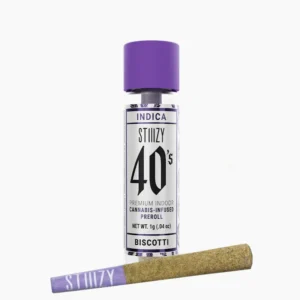 STIIIZY- 1G LIVE RESIN PRE ROLL- BISCOTTI
