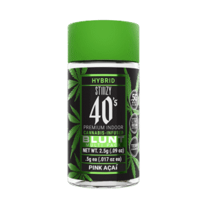 STIIIZY- 40’S BLUNT 5 PACK- PINK ACAI
