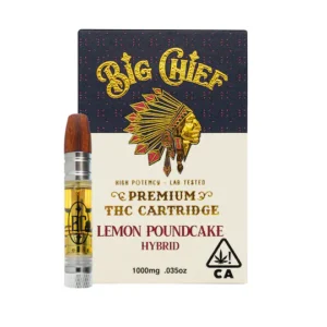 BIG CHIEF- 1G CART- LEMON POUNDCAKE