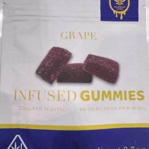 California Honey- Infused Gummies- Grape