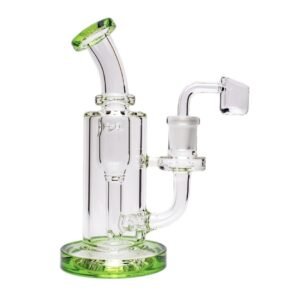 The Hourglass Internal Recycler Dab Rig with Quartz Banger