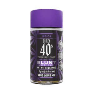 STIIIZY- 40’S BLUNT 5 PACK- KING LOUIS XIII