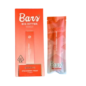BARS- DISPOSABLE VAPE 2G- STRAWBERRY FROST