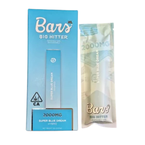 BARS- DISPOSABLE VAPE 2G- SUPER BLUE DREAM