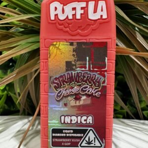 PUFF LA- 2g Disposable- Liquid Diamond- STRAWBERRY CHEESECAKE