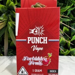 PUNCH Vape- 1G CARTRIDGE- FORBIDDEN FRUIT