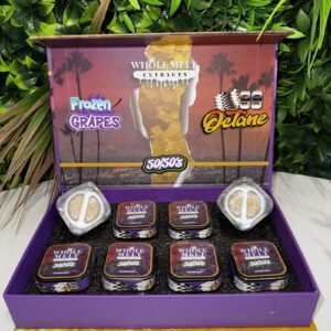 WHOLE MELT EXTRACTS- Premium Live Resin Sugar- 50/50s- FROZEN GRAPES/OCTANE 99- 3.5g