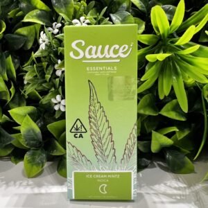 Sauce- Disposable 1g vape- Live Resin- Ice Cream Mintz