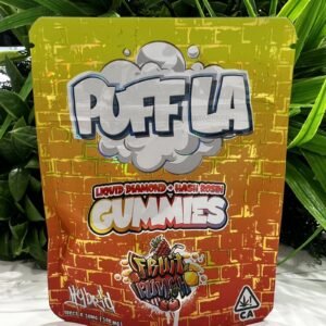 PUFF LA GUMMIES- HASH INFUSED 500mg- FRUIT PUNCH