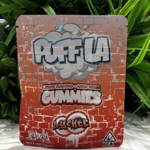 PUFF LA GUMMIES- HASH INFUSED 500mg- LYCHEE