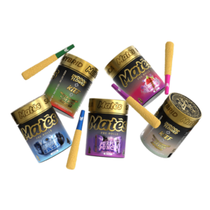 MATES- Melted Diamond & Live Resin Infused- 5pck Pre Roll- STRAWBERRY DREAM