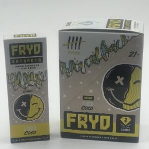 FRYD EXTRACTS LIQUID DIAMONDS LIVE RESIN VAPE BAR (2 GRAM) LOCO COCO (SATIVA) $50