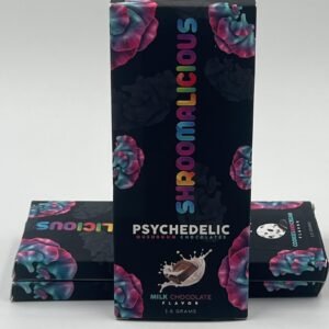 SHROOMALICIOUS PSYCHEDELIC MUSHROOM CHOCOLATE BAR 3.5G (Milk Chocolate) $35