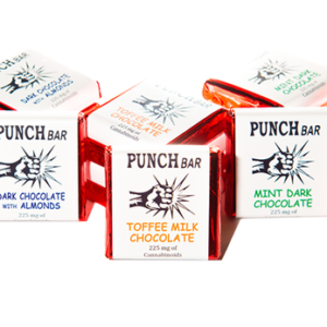 PUNCH BAR- DARK CHOCOLATE SEA SALT- 225MG