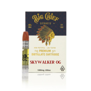 BIG CHIEF- 1G CART- SKYWALKER OG