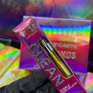 Clean Carts liquid diamonds + live resin 1g cartridges