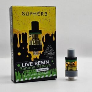 Supherb Live Resin 1 gram carts