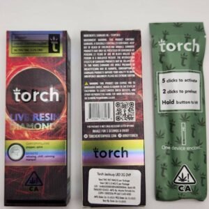 Torch 2g live resin x liquid diamonds disposable vape