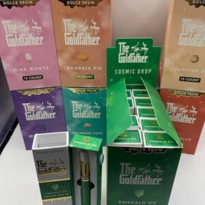 Gold Father Glass Disposable vape