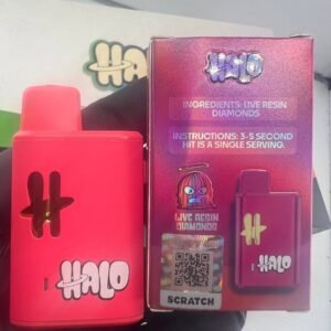HALO live resin diamonds 2g disposable vape