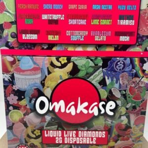Omakase 2g live liquid diamonds disposable with a Convenient and User-Friendly