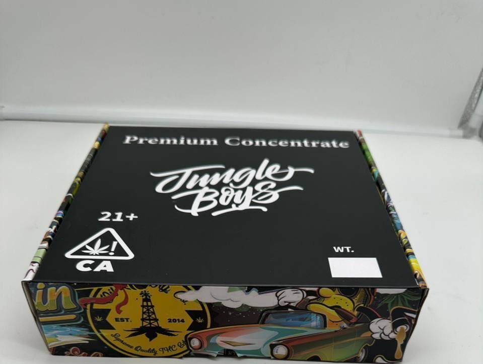 Jungle boys premium sugar badder diamonds concentrate baller box