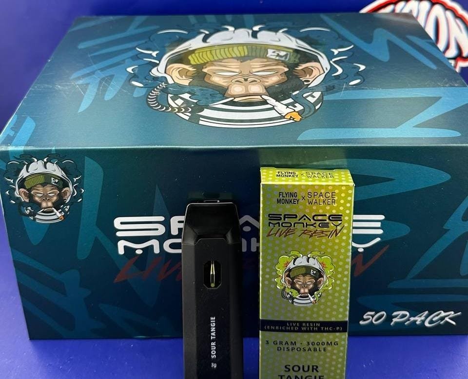Space Monkey 3G Live Resin Disposable