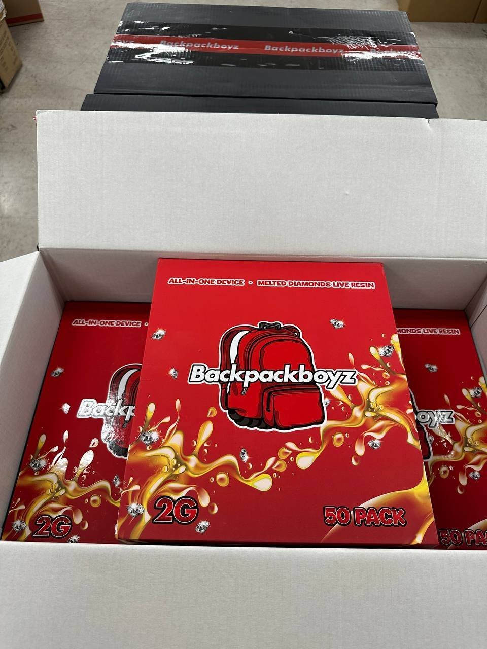 Backpack boyz 2g disposable